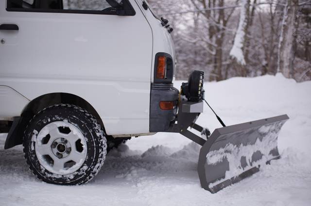 スノープラウ 排土板 除雪 軽トラ - 北海道の車のパーツ